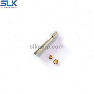 Connecteur à pince droit à fiche de 1,85 mm pour câble SLB-230 50 ohms 5P1M15S-A552-001